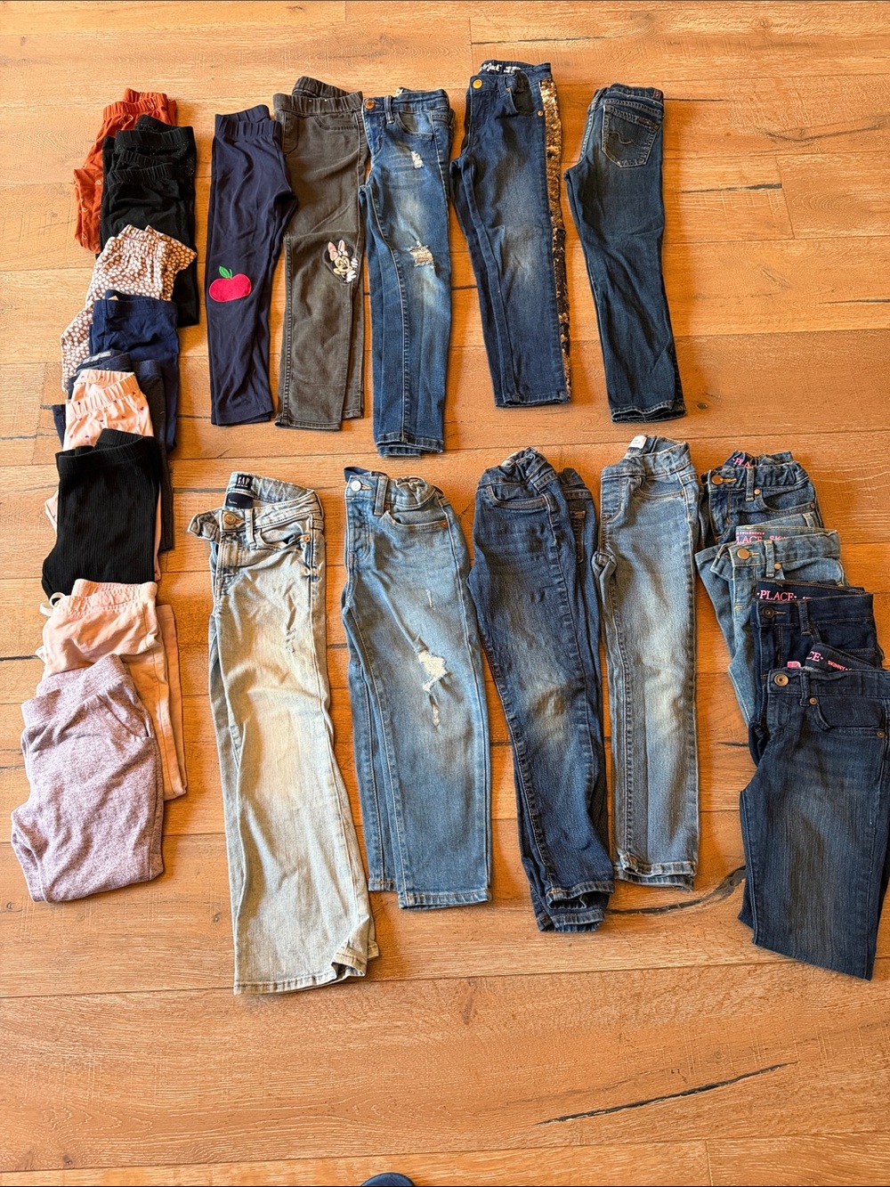 Seven7 Kids Jeans Lot - Blue, Dark Blue, Light Blue, Black